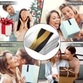 thumbnail image 5 of Wearable Blanket,Black White Gold Wave Marble Hooded Wearable Sherpa Blanket for Adults & Teens,Winter Poncho Shawl Wrap Cape Thick Warm,60"x80", 5 of 5