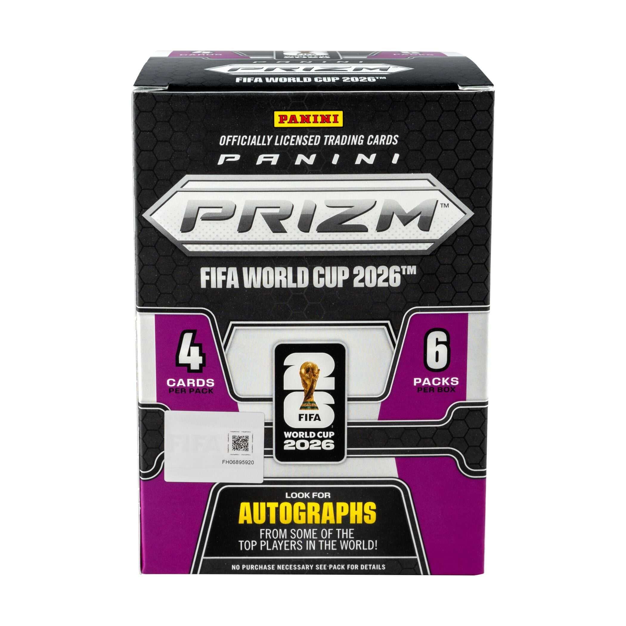 26 Panini Prizm World Cup Soccer Exclusive Trading Cards Value Box