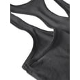 thumbnail image 5 of Ma Croix Women's Cotton Racerback Sleeveless Casual Tank Top 3-Pack, 5 of 7