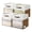 Brown / Off-White-13 x 13 x 13, variant on Fabric Storage Cubes 4 Pack Black / Off-White 13 x 13 x 13 Inch Closet Organizer