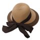thumbnail image 1 of Sombrero de paja para mujer con circunferencia de 56-58cm, sombrero para el sol de verano, sombrero plegable de ala grande anti-ultravioleta para el sol, sombrero protector solar para cubrir la cara, 1 of 5
