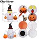 thumbnail image 3 of OurWarm 5x4ft Rotating Light Halloween Inflatable Blow Up Ghost Pumpkin Halloween Inflatable Outdoor Holiday Yard Decor, 3 of 3