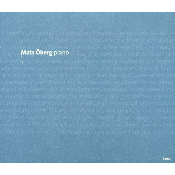 Mats Berg - Improvisational Two - Music & Performance - CD