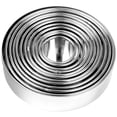thumbnail image 7 of MOJINO 12-Piece Round Cookie Cutter Set, Circle Pastry Cutters with Storage Tin, Stainless Steel Biscuit Cutters and Donut Cutter Ring Molds, Mother’s Day Gifts for Mom, 7 of 7