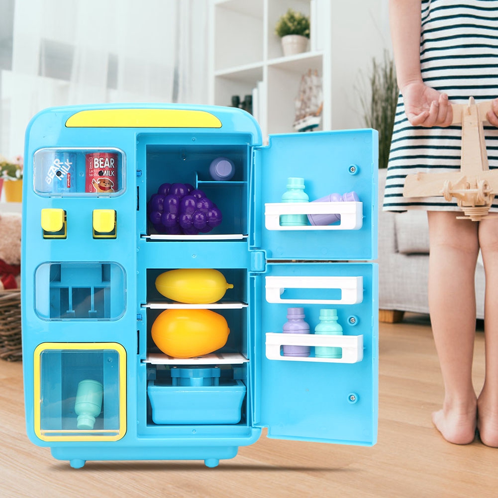 Mgaxyff Simulation Refrigerator Toy,Child Kid Electric Simulation