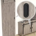 thumbnail image 1 of POINTERTECK 2 Pcs Door Pull Handles Carbon Steel Sliding Barn Door Pull Flush Handle Gate Hardware Set for Sliding Door Gate Cabinet Closet Drawer Screws Included, 1 of 5
