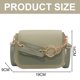 thumbnail image 2 of Bolso de mano tipo bandolera y bolso de mano para mujer, bolso de hombro de piel sintética a la moda MFZFUKR BST3060507-2, 2 of 5