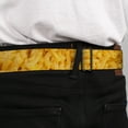 thumbnail image 4 of Buckle-Down Belt, Seatbelt Buckle Belt, Mac Cheese Vivid, Youth 22 to 32 Inches, 4 of 9