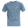 thumbnail image 3 of Lmueinov Mens Quick Dry T-Shirt Mesh Panel Athletic Short Sleeve Gym Workout Shirt Summer Breathable Running Tee for Sports and Casual Wear, 3 of 6