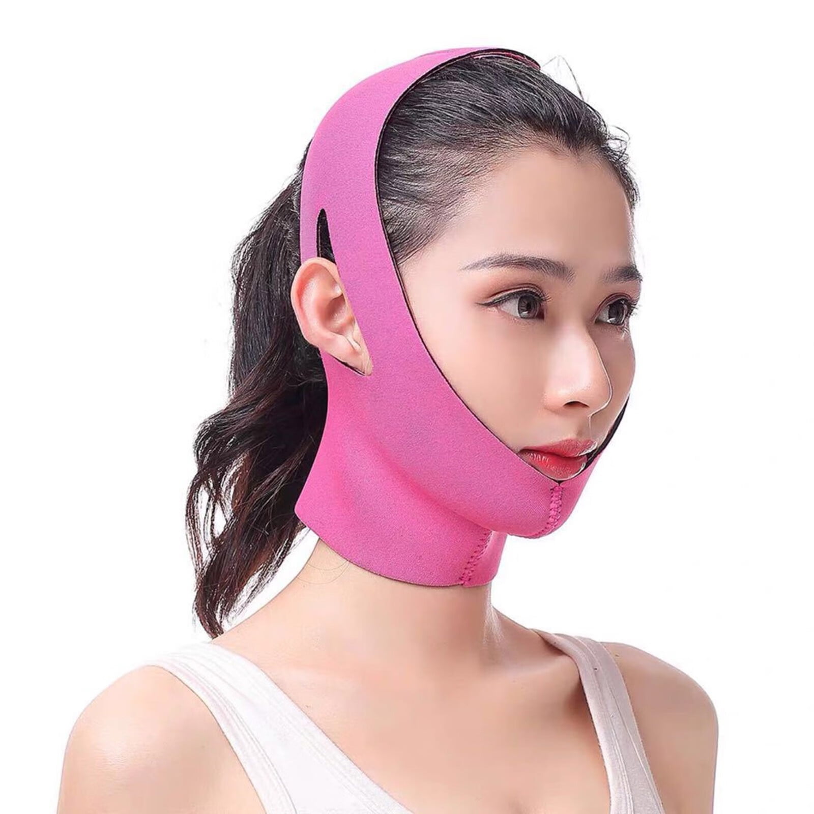 LBS Post Surgicals Chin Strap Neck and Chin Compression Garment Wrap