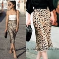 thumbnail image 4 of SUNSIOM Ladies Dress High Waist Cozy Soft Pattern Printing Stylish Light Skirt, 4 of 5