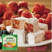 2 Variety Pack Liberty Orchards Variety of 1 Fruit Delights and 1 Turkish Delights, Kosher 10oz/each