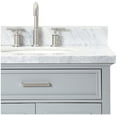 thumbnail image 5 of Ariel D073dcwovo Kensington 73" Free Standing Double Oval Basin Vanity Set - White, 5 of 7