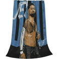 thumbnail image 2 of Jey USO Wrestler Throw Blanket Beautiful Air Conditioner Blanket Blankets for All Seasons Cozy Blankets for Hotel for Camping, 2 of 8