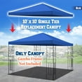 thumbnail image 4 of Sunny 10ft x 10ft Blue Single tier Top Cover Outdoor canopy, sunshade, 4 of 9
