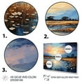 thumbnail image 3 of Designart Blue Traditional Gold framed wall art, Sky framed wall Art, Blue Sky Infinite Azure Collage , Sky framed wall art decor, 32x24 inches Gold Frame, 3 of 5