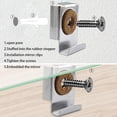thumbnail image 3 of Soporte de montaje para espejo de pared, soporte para espejo, clip de montaje para espejo ajustable montado en la pared, para espejos de pared en baños y guardarropas, 8 piezas Sincero Electrónica, 3 of 5