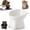 1pc White, variant on Ergonomic Elevated Cat Bowl, Raised Ceramic Food Bowl, Tilted Ceramic Bowl, Stable Elevated Dining Bowl, Indoor Food and Water Bowl (1pc Black)