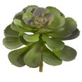 thumbnail image 2 of Nearly Natural 6" Echeveria Succulent Artificial Plant (Set of 12), Green/Burgundy, 2 of 2