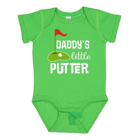 

Inktastic Golfing Daddys Little Putter Gift Baby Boy or Baby Girl Bodysuit