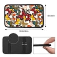 thumbnail image 3 of Bingfone Car Four-Season Universal Armrest Box Mat,Car Armrest Seat Cover Soft Leather Waterproof Armrest Cover Center Console Mat-Retro Floral Butterfly, 3 of 7