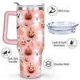 thumbnail image 3 of 40 OZ Happy Halloween Cup with Handle Vacuum Insulated Tumbler Gift for Birthday Christmas Halloween, 3 of 7