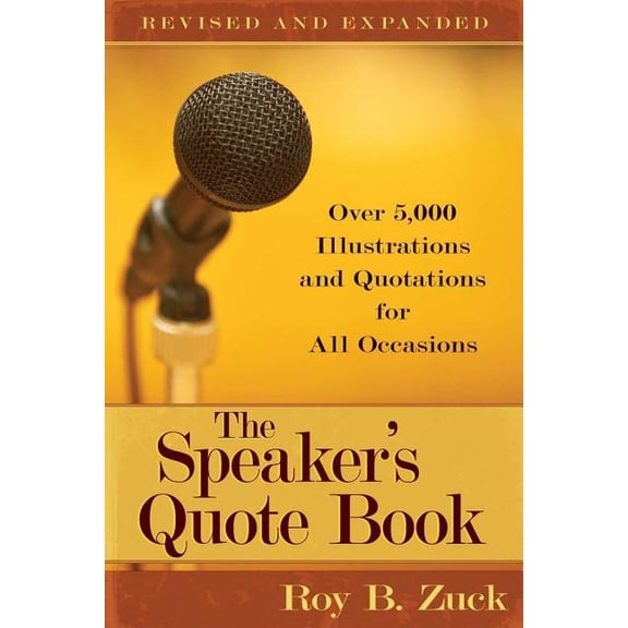 The Speaker's Quote Book (Paperback)