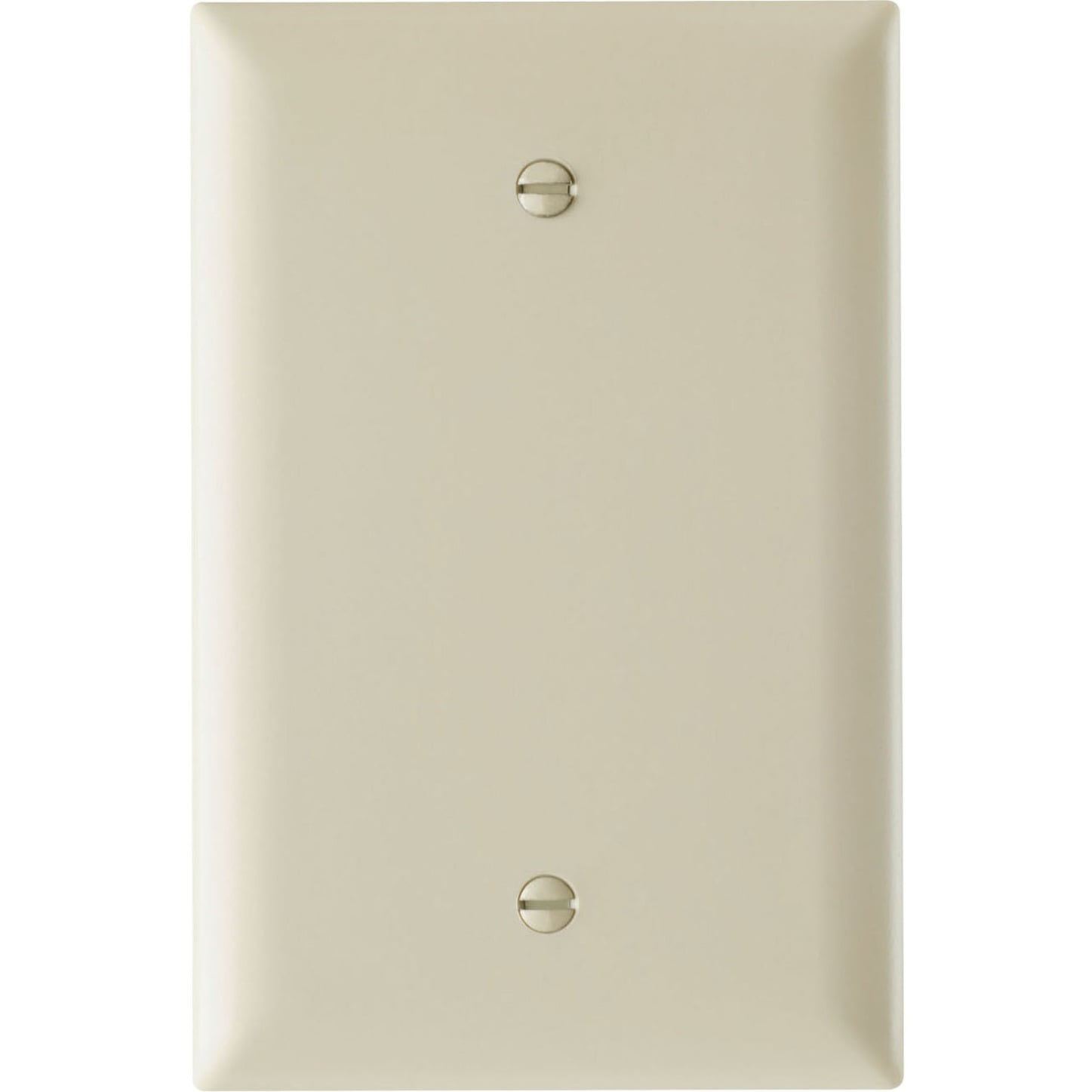 Pass & Seymour Trademaster Jumbo Blank Wall Plate, Light Almond (M20