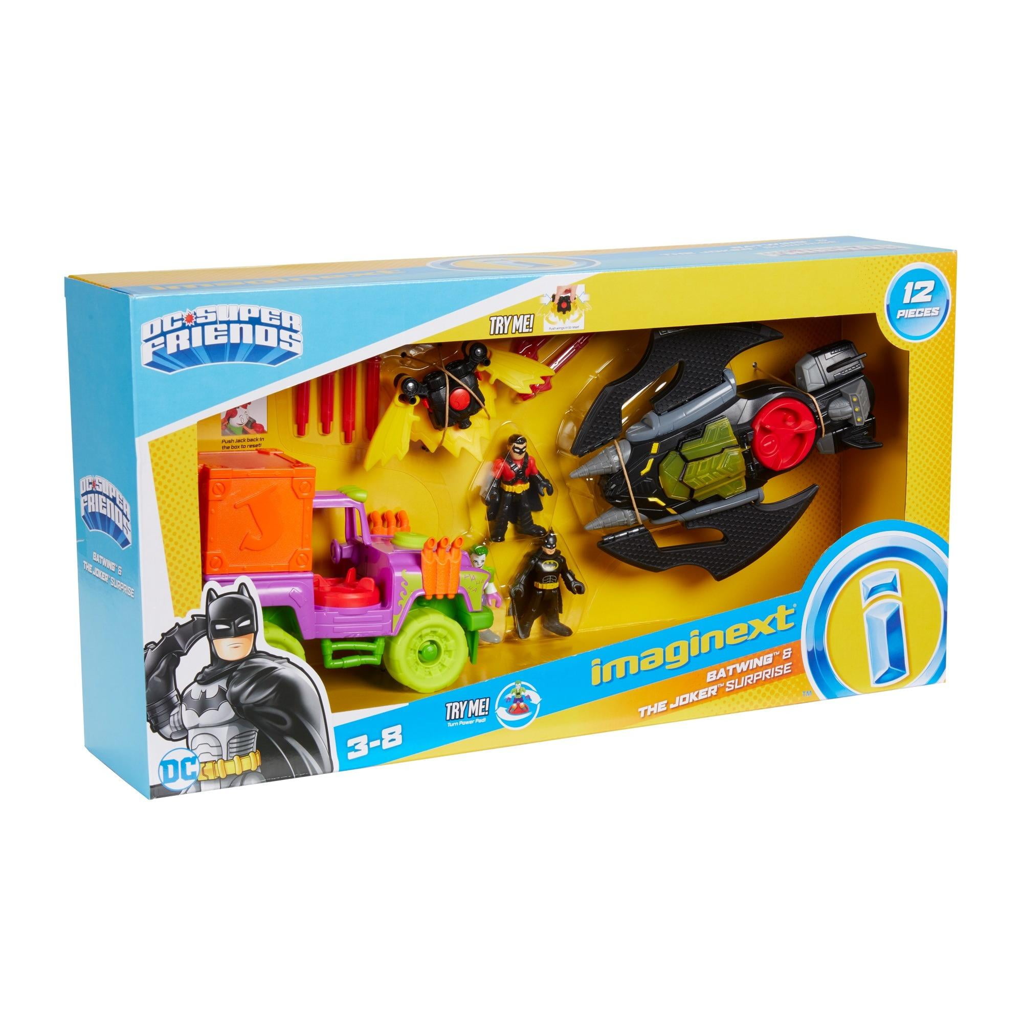 Imaginext DC Super Friends Batwing The Joker Surprise Walmart