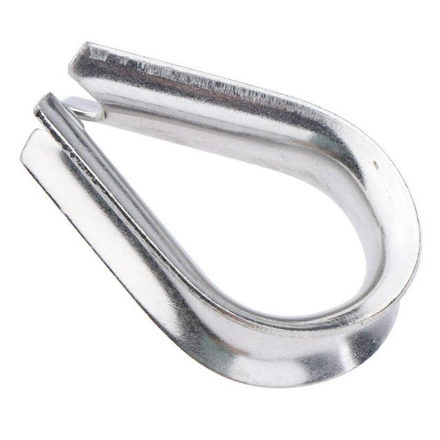 S SERENABLE 1 Pack M10 304 Stainless Steel Thimble For 3/8" 10mm Diameter Wire Rope Set of 1