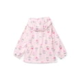 thumbnail image 3 of Carter's Child of Mine Toddler Girl Windbreaker Jacket with Hood, Sizes 12M-5T, 3 of 4