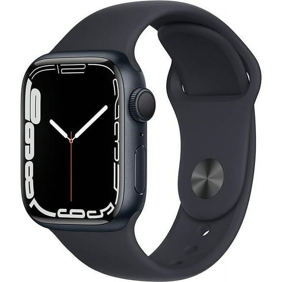 Pre-Owned Used Apple Watch Series 7 41mm GPS - Midnight Aluminum Case - Midnight Sport Band