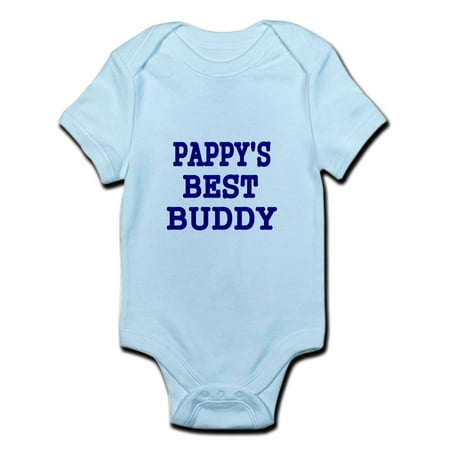 CafePress - PAPPYS BEST BUDDY Body Suit - Baby Light