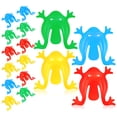 thumbnail image 1 of Miangastore 16 Pcs Frog Jump Toys Assorted Colors Novelty Animal Party Favors, 1 of 8