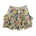thumbnail image 2 of Ralph Lauren Womens Floral Georgette Tiered Skirt, Multicoloured, 16, 2 of 2