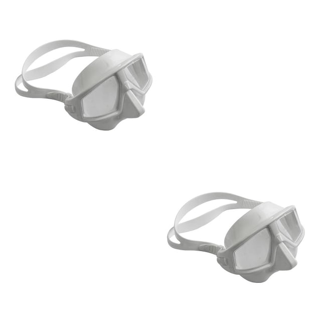 Wosthever Máscaras de ligeras Vista de 120 grados Gafas de buceo bajo el agua Gafas de snorkel Equipo de natación Adultos Type2 NO2 Wosthever CBP362292