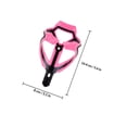 thumbnail image 2 of unbranded Cycle Bottle Cage Para Bici Color Rosa Material Robusto Cómodo Y Sin Daños A Botella, 2 of 8