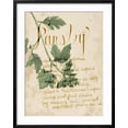 thumbnail image 2 of Art.com Herb Study V Art Print by Grace Popp, Black Frame Wall Art, 23" x 29", 2 of 5