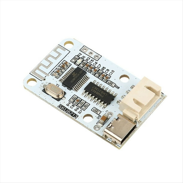 Placa Amplificadora Bluetooth de 5 V CC, 3 W + 3 W, 2,0 Canales, EstéReo HiFi, PAM8403, Interfaz Tipo C, Mini MóDulo Amplificador Digital B