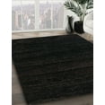 thumbnail image 3 of Ahgly Company Machine Washable Indoor Square Abstract Night Black Area Rugs, 5' Square, 3 of 7
