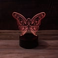 thumbnail image 6 of 3D Cute Butterfly Acrylic for LED Lamp Base (Acrylic Only. Base Not Included), 6 of 6