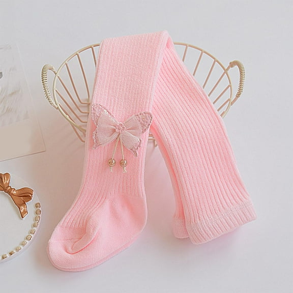 ATOGUTA Girls Tights Size 1T-12 Soft Tights Ballet Uniform Student School Tight Pink