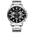 thumbnail image 1 of Reloj Curren Masculino Technos Plateado 8363, 1 of 4