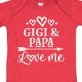 thumbnail image 3 of Inktastic Gigi and Papa Love Me Boys or Girls Baby Bodysuit, 3 of 4