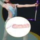 thumbnail image 5 of Bolsa de almacenamiento para palos de gimnasia, de nailon, portátil y ligera, para entrenamiento. rosa, 5 of 7