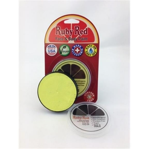 Ruby Red Paints 18M320 Individual Colors, 18 ml - Pastel Yellow - 320