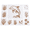 #A01-E, variant on Ocean Stencil Set - Reusable Ocean Crab