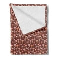 thumbnail image 2 of Nature Art Soft Flannel Fleece Blanket, Floral Theme Botanical Pattern Pinkish Various Blossoms Motifs in Flower Garden, Cozy Plush for Indoor and Outdoor Use, 50" x 60", Multicolor, by Ambesonne, 2 of 5