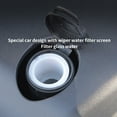 thumbnail image 4 of ROCKROK Plastic Car Wiper Water Inlet Filter Filling Funnel Dust Cover For, 4 of 10