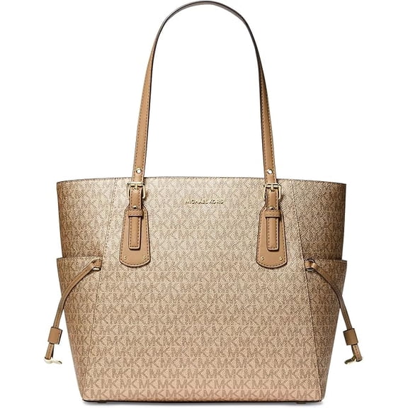 Michael Kors Voyager East/West Signature Tote, Camel